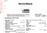 Technics - SUC-909-S - Service manual 